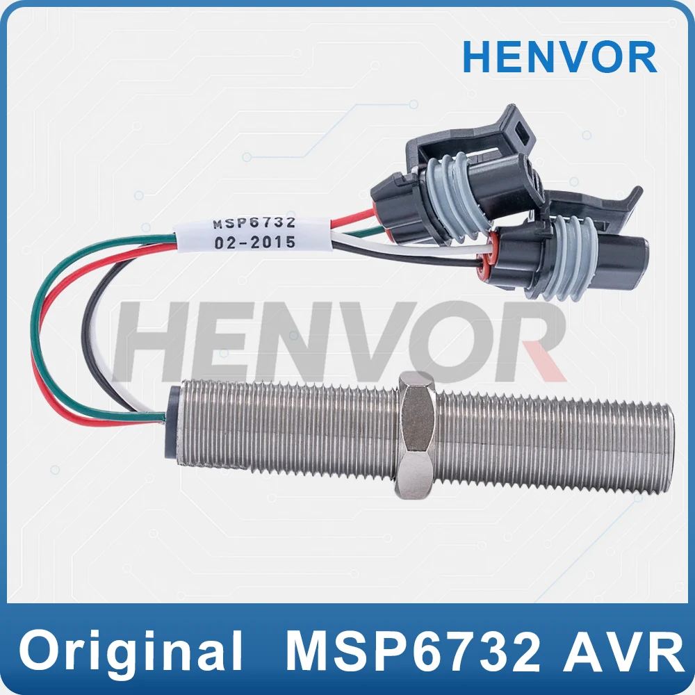 300 Ohm Magnetic Pickup Speed Sensor MSP6732 Five Eighth M16 UNF Thread Generator RPM Signal Replacement