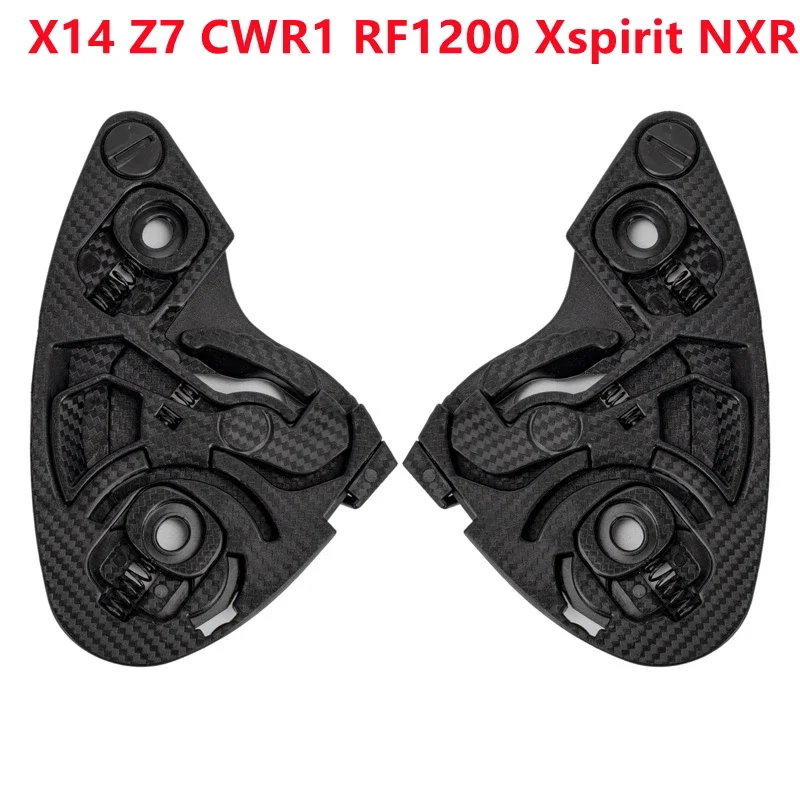 For Shoei Z7 X14 Cwr1 Xspirit Rf1200 Nxr Helmet Visor Lock Mechanism Helmets Shield Lock Capacete Moto Parts Accessories