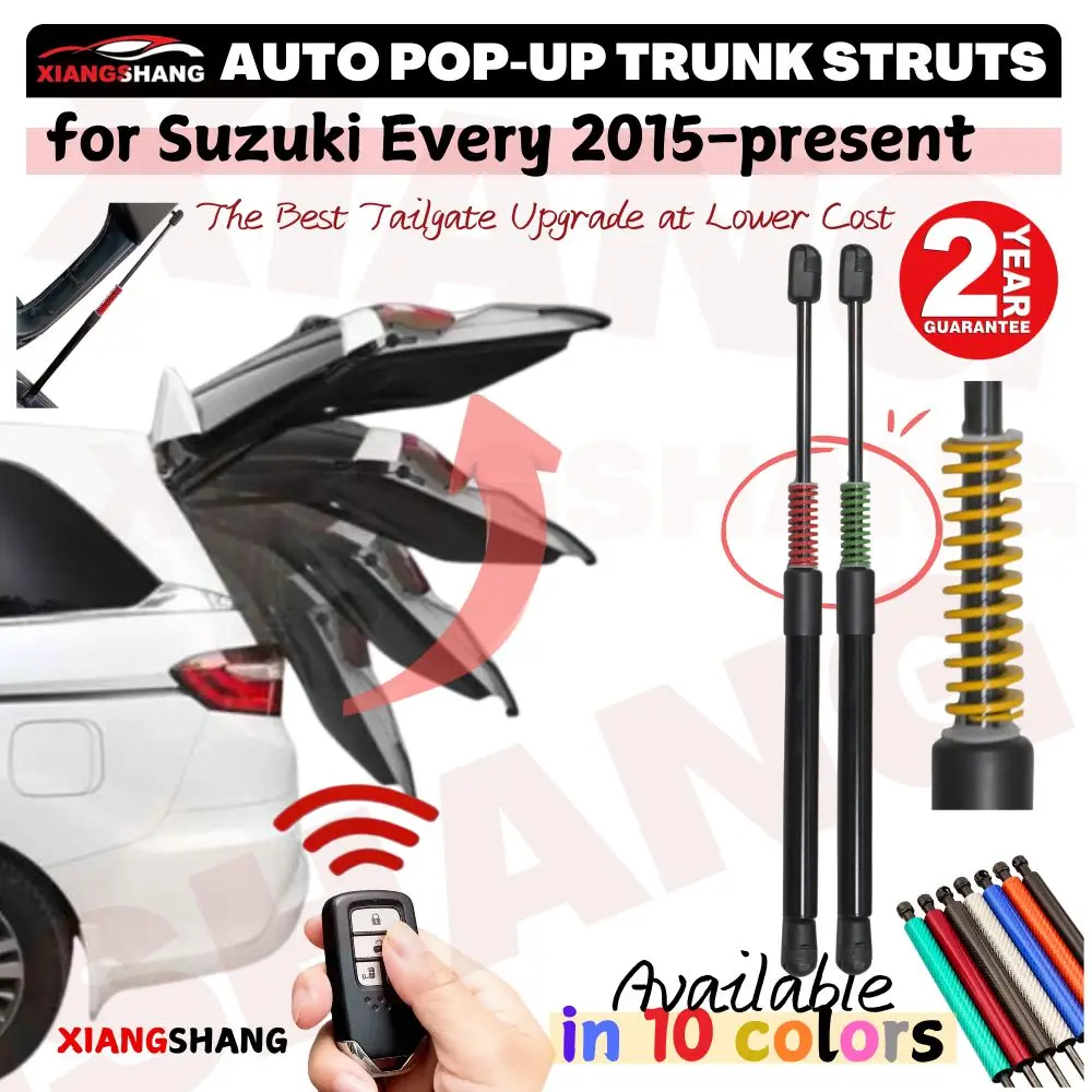Auto Pop-Up Trunk Struts for Suzuki Every (DA17W) Low Roof Wagon 2015-present Automatic Opening Gas Lift Supports with Springs