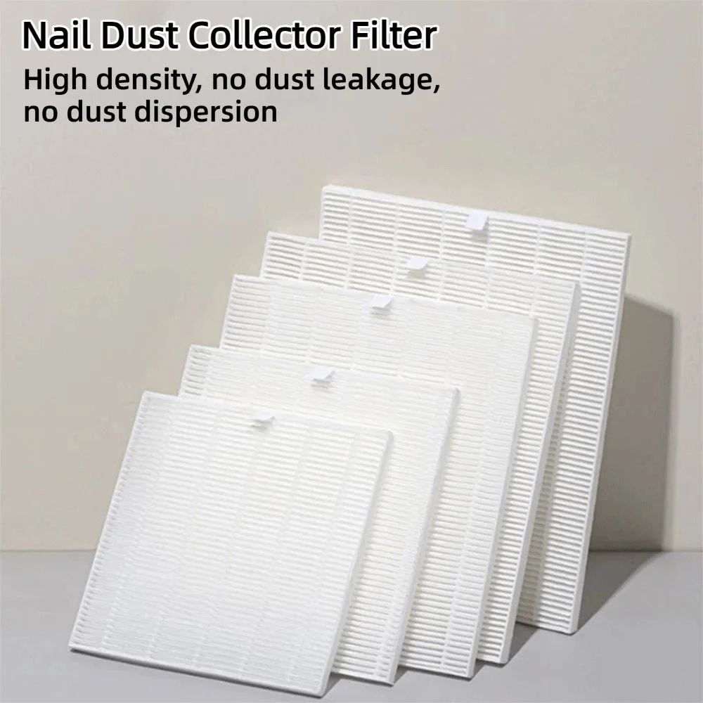 

Replacement Nail Dust Collector Filter Multi-size High Efficiency Nail Vacuum Cleaner Filter Electric Dust Suction Easy Clean