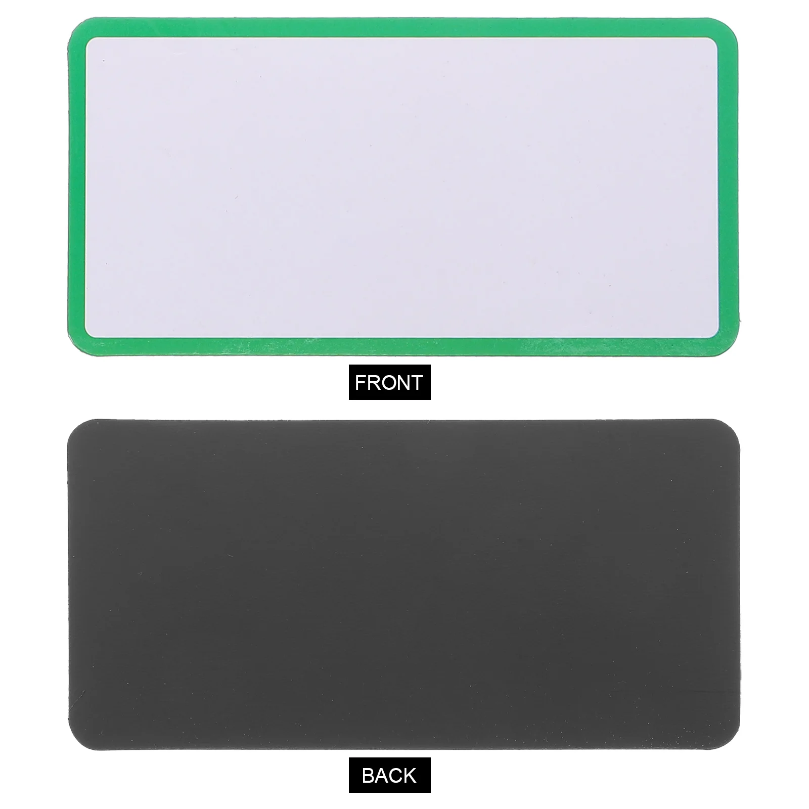 

24Pcs Magnetic Name Tags Reusable Dry Erase Labels Blank Writable Tags for Whiteboards Refrigerators Office Dry Erase Labels