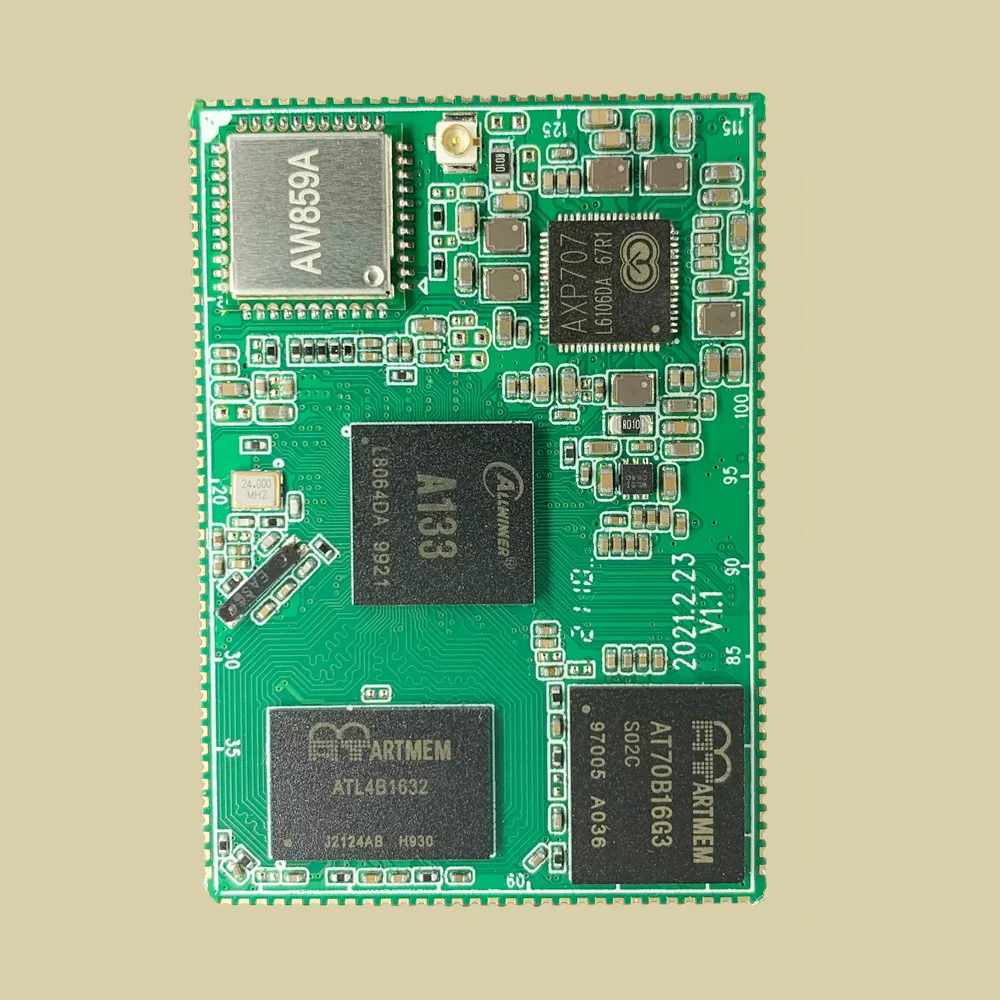 

HelperBoard A133 core board (Android 10, UB, Quan Zhi A133, built-in 5G-wifi multiple choice) 5G dual-band WIFI+BT5 2G+16G