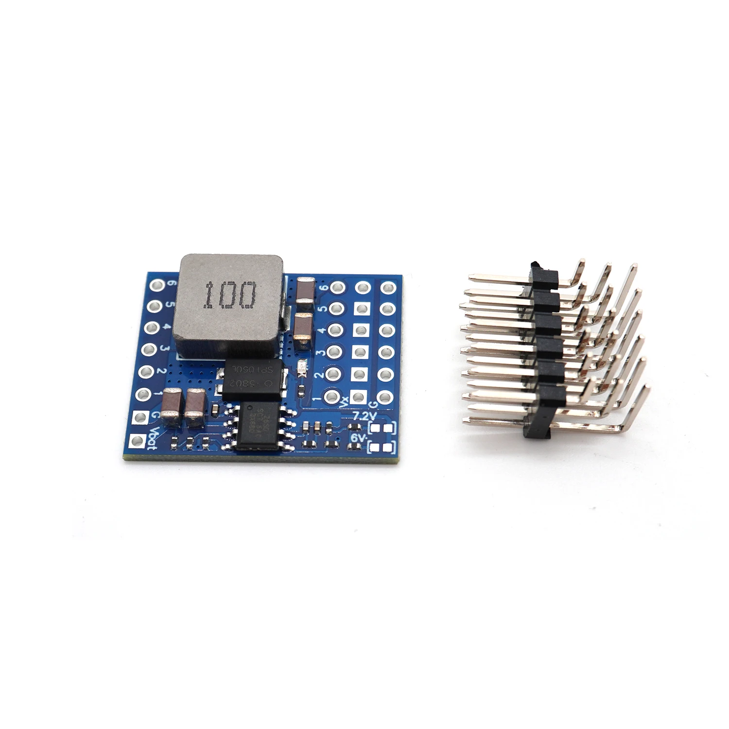 Y​SIDO SERVO BEC 5.5-36V to 5V/6V/7.2V/8.2V Voltage Module with Right Angle Double Row Pin Header for FPV Drone Fixed-Wing Parts