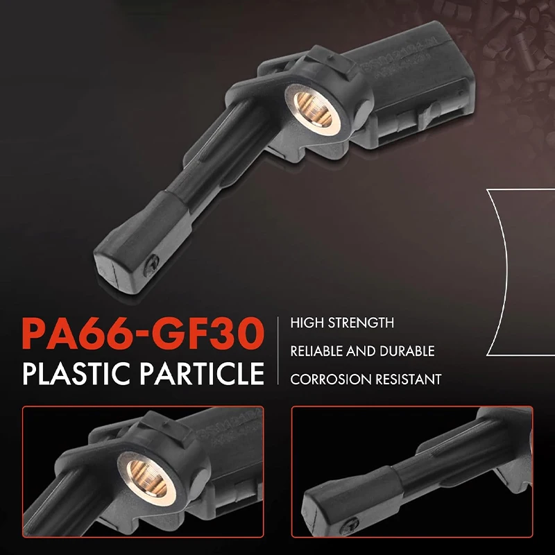 

1 шт., датчики скорости колеса ABS, антиблокировочные датчики скорости левого и правого тормоза WHT003858, совместимые с TT VW Amarok Passat Rabbit