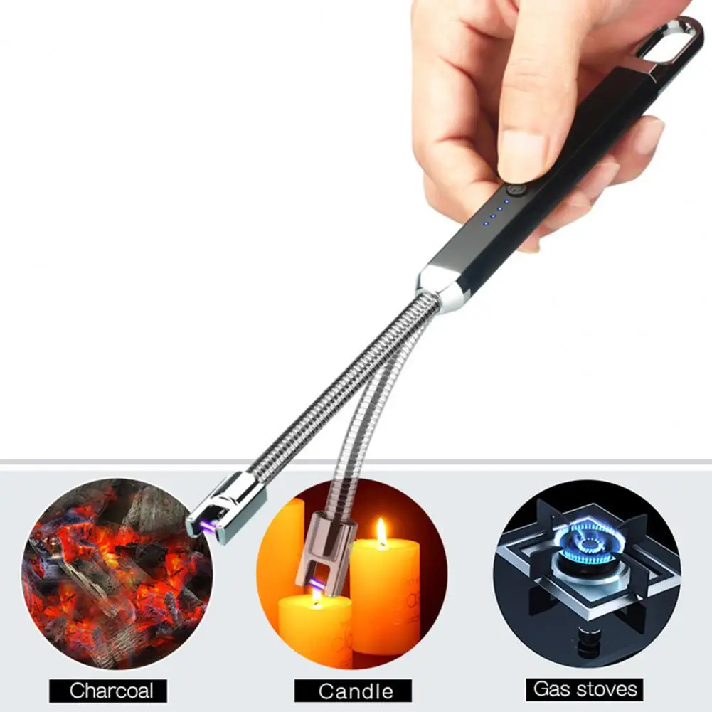 Great Candle Lighter  Overcurrent Protection Portable Igniter  Rechargeable Electric Flameless Lighter Supplies