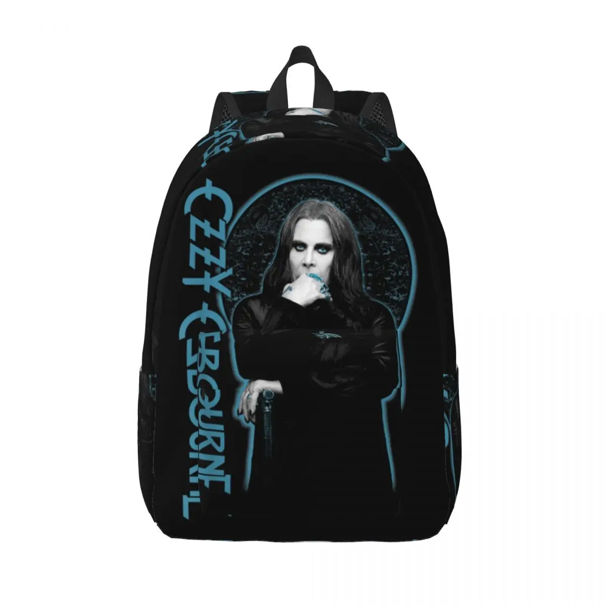 

Heavy Metal Rock Ozzy Osbourne Patient Number 9 Backpack Fashion Backpacks Male Camping Lightweight School Bags Custom Rucksack