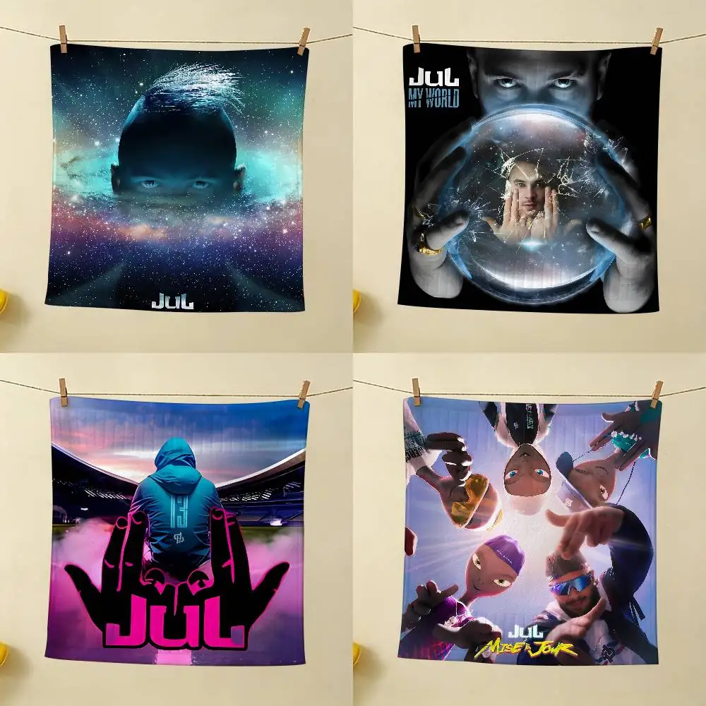 Hot Rapper J-JuL Inarretable New 25x30cm Small Hand Towel Quick Dry Decorative Kitchen Towel Gauze Towel Home Restaurant