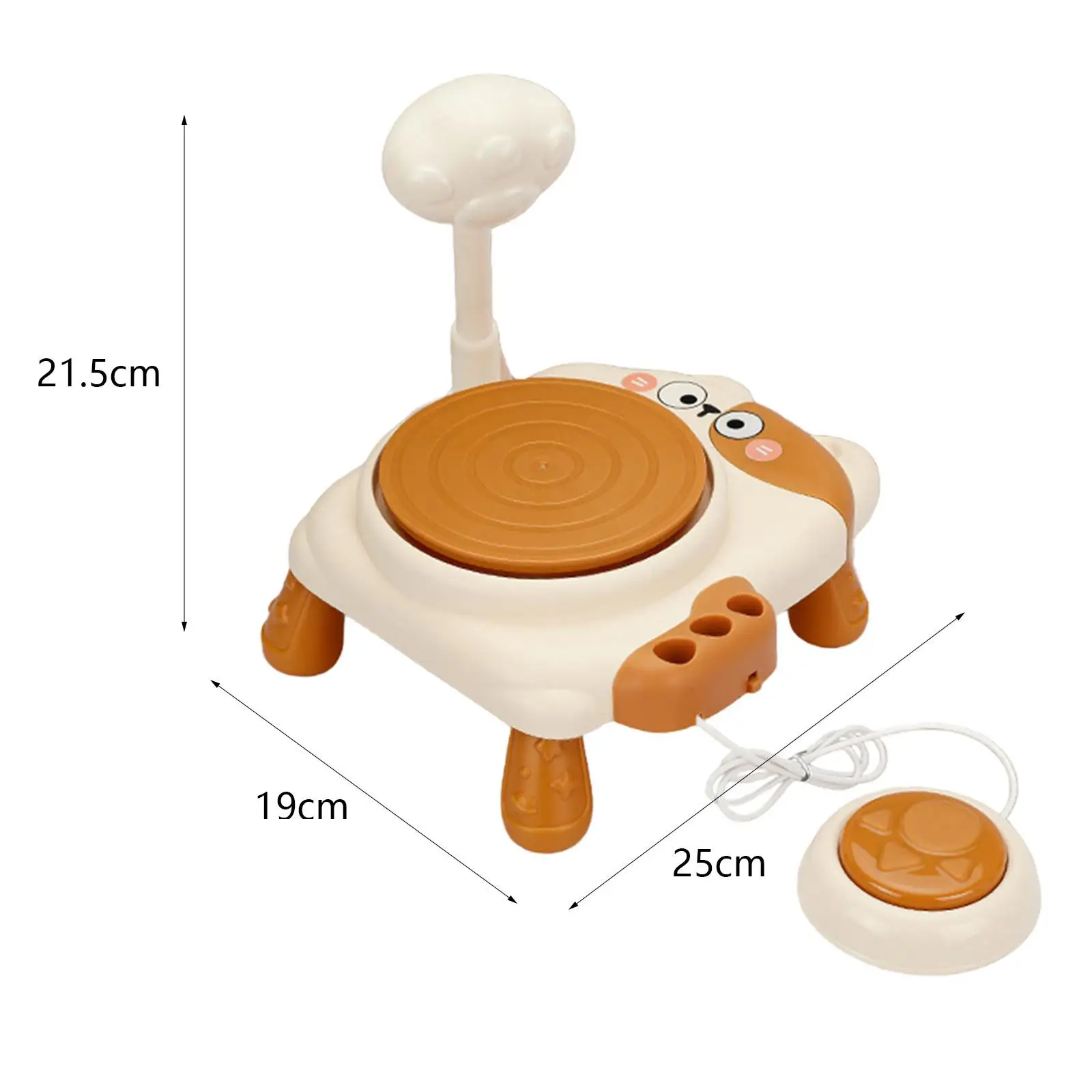 Elektryczne koło garncarskie Sztuka i rzemiosło Rzeźbienie w glinie Narzędzia dla dzieci Zestawy koła garncarskiego dla przedszkolaków DIY Początkujący Prezent świąteczny