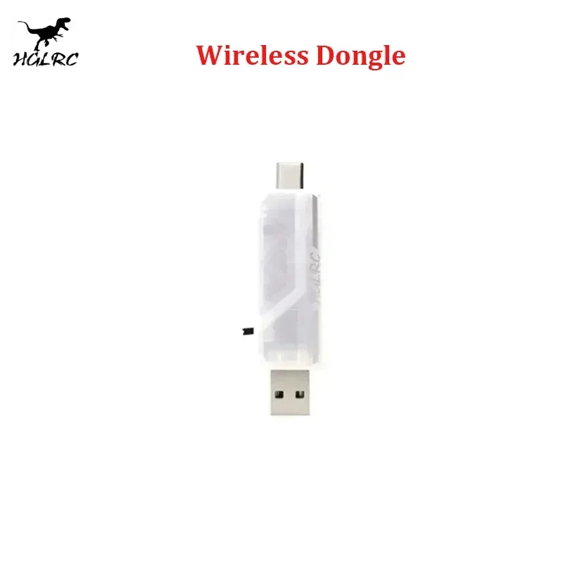 HGLRC ELRS 2.4GHZ -SIM USB Dongle Wireless Simulator for TBS CRSF Radio Transmitter Compatible For RC Drone Models Part Accs