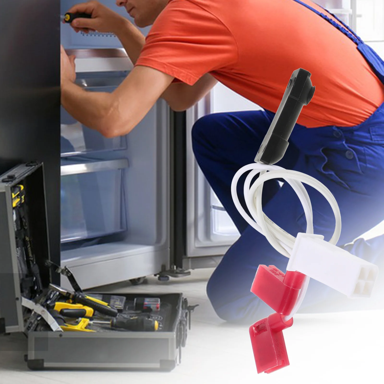 

Термистор для холодильника Rv в сборе, долговечный пластиковый термистор для защиты от перегрузки для аксессуаров для холодильника Rv