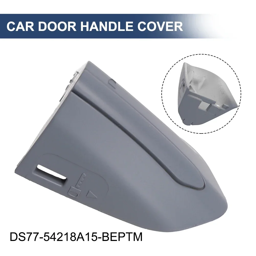 

Car Accessories Door Handle Cover 1pc For Mondi 2009 2018 Plastic Grey Exterior Door Handles Door Handle Cover