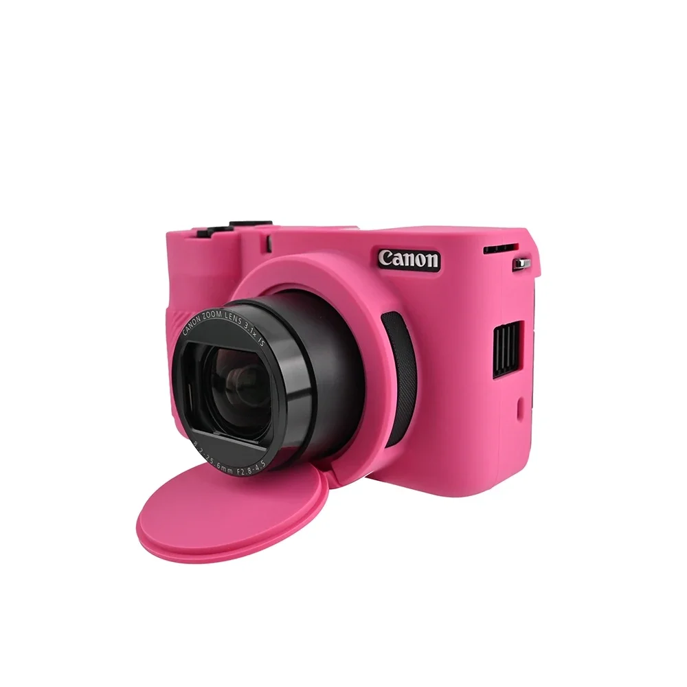 HOT NEW V1 Case Cover Silicone Case For Canon V1 Casing Soft PowerShot V1 Rubber Cover Skin Camera Accessories Case