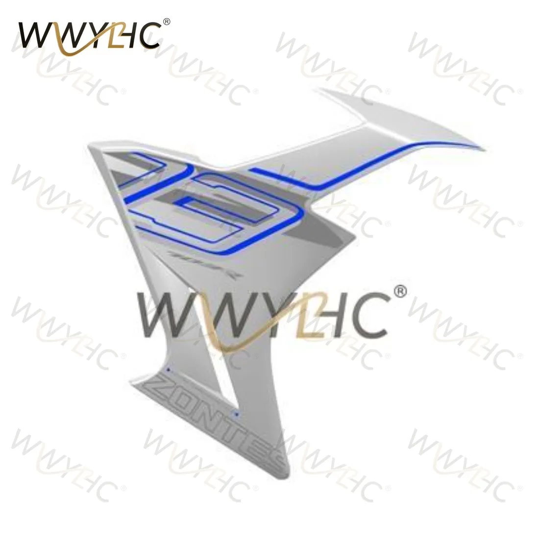 ZT703RR Motorcycle Sports Car Left and Right Surround Guard Under Deflector Shell Plastic Side Cover Guard Accessories