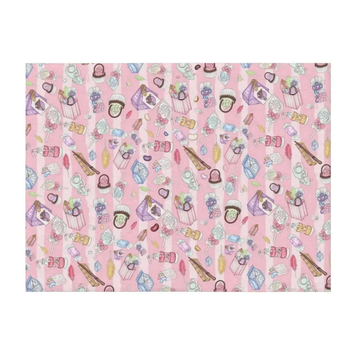 

Honeydukes Wizarding Sweet Shop Throw Blanket For Baby Cute cosplay anime warm winter Blankets