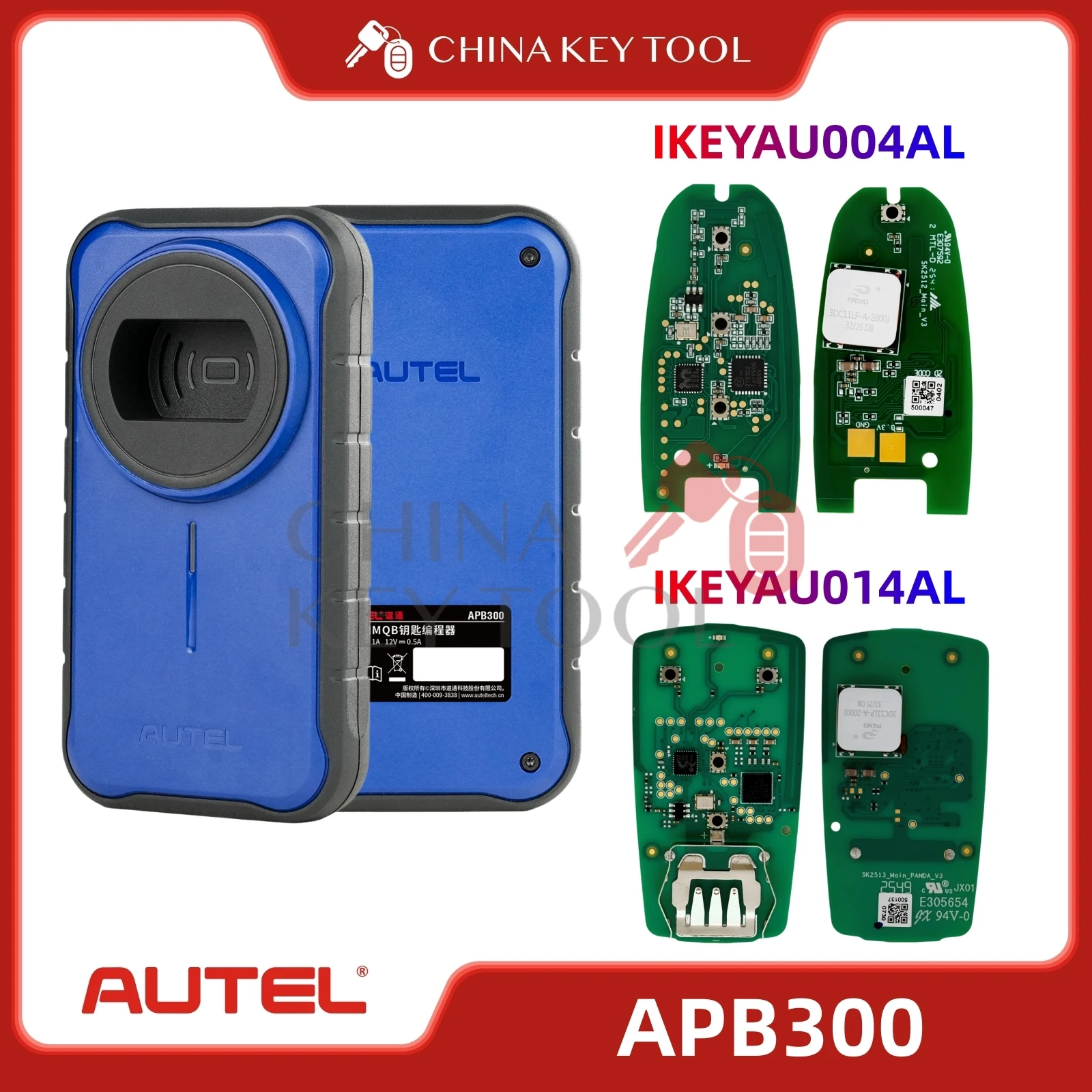 

2026 New Autel APB300 Key Programming Tool for VW MLB MQB Cars with 2 Free Key Boards work with IM508S IM608 IM608PRO