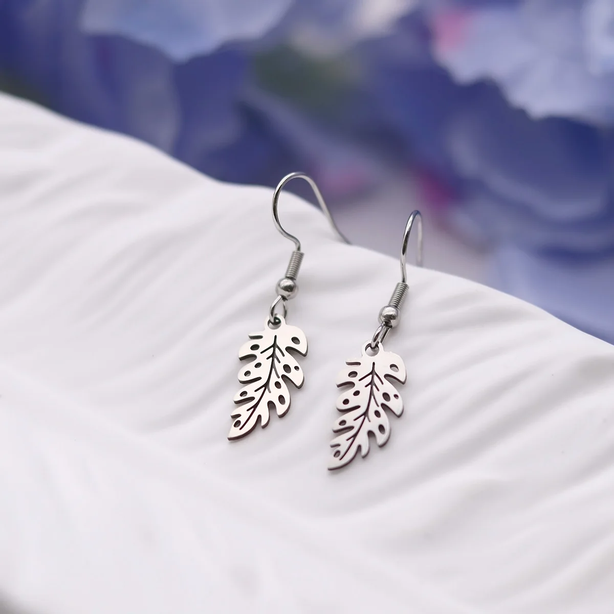 Todorova Multiple Plant Stainless Steel Various Lovely Leaves Earrings for Women Jewelry Gift Delicate and Cute for Daily Wear