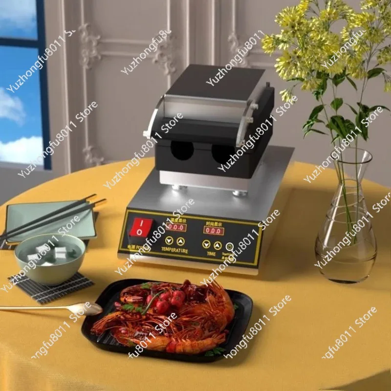 220V Chicken Pancake Machine Fried Skewers Grilled Meat Pancake Machine