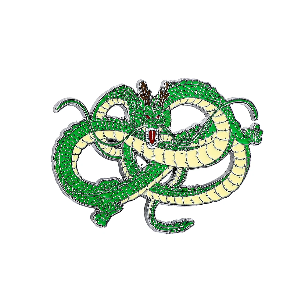Beliebtes Anime-Drachen-Abzeichen, Drachen-Cartoon-Brosche, Taschenaccessoire, Emaille-Abzeichen, Geschenk, Souvenir für Freunde