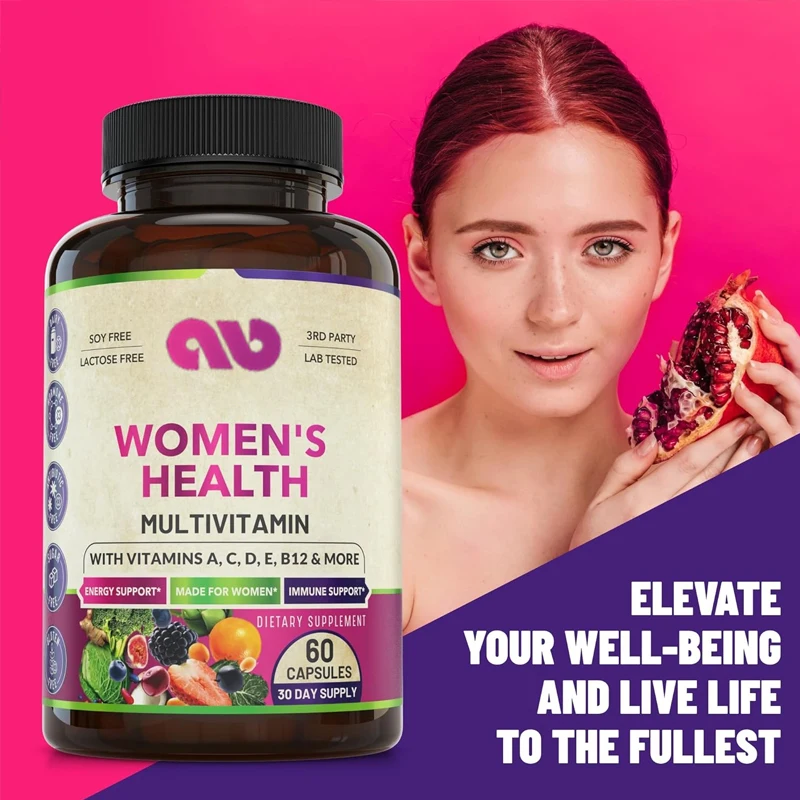 

Women's multivitamin and multi mineral supplement, suitable for hair, skin, and nails. Containing over 30 types of nutrients