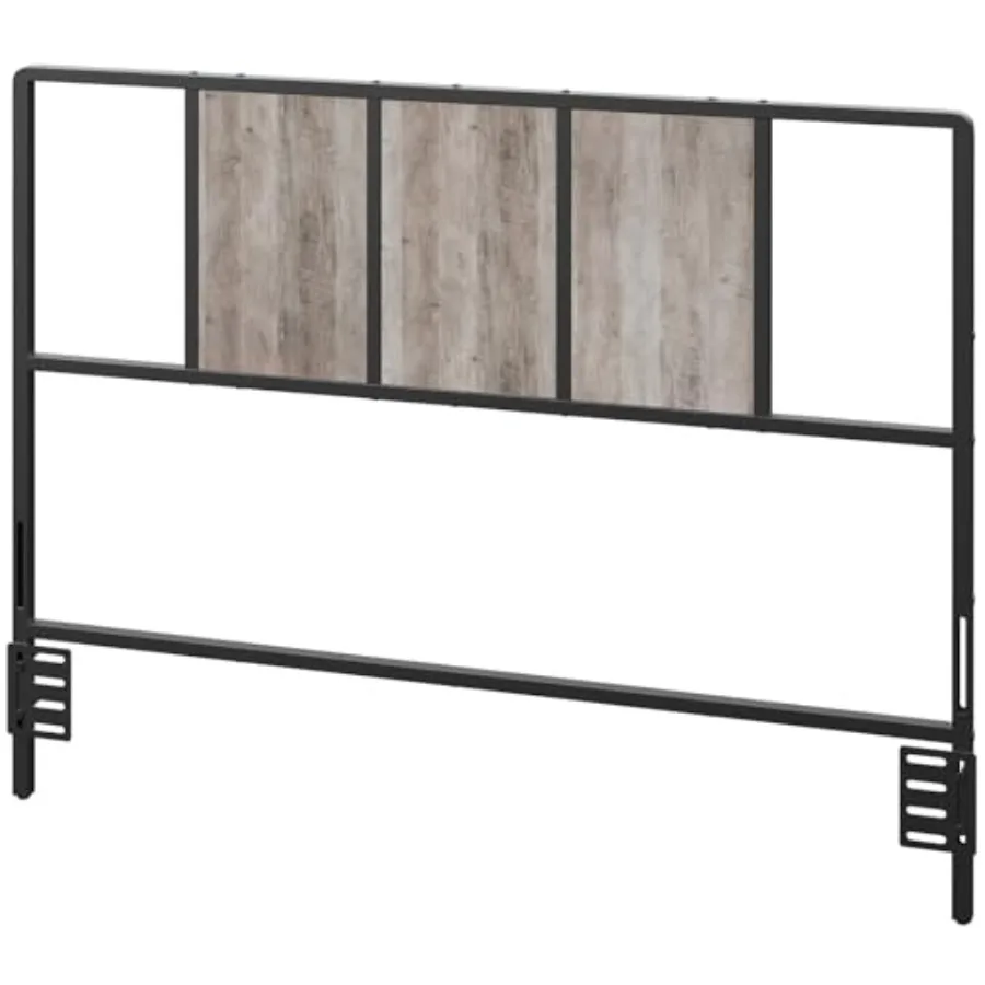 

Металлическое изголовье кровати (только изголовье) с адаптерами, в минималистичном индустриальном стиле, для кроватей стандартного размера.