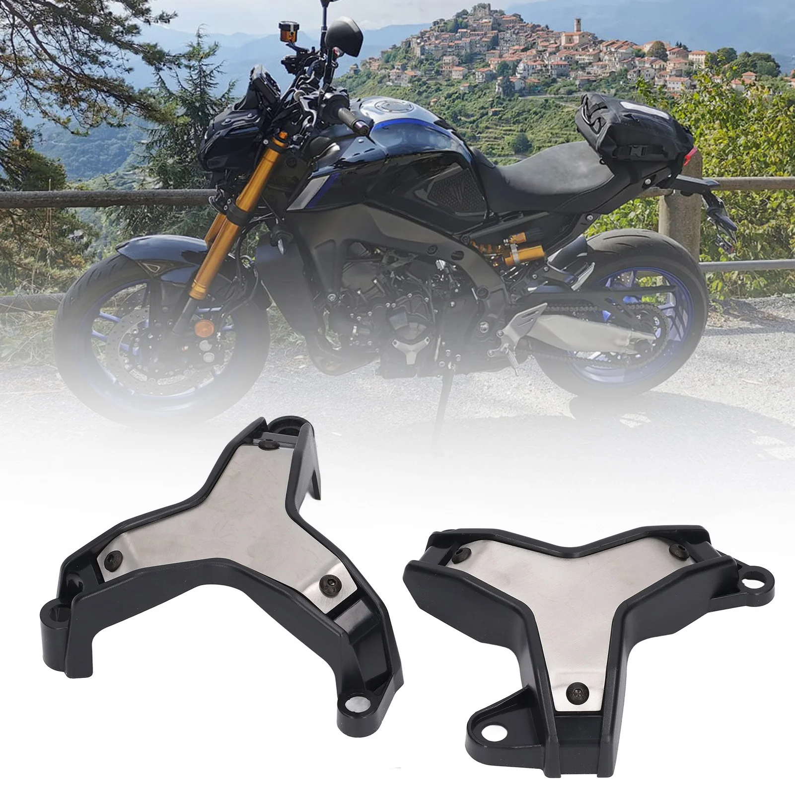 

Слайдер статора двигателя мотоцикла, защитная крышка из алюминиевого сплава, защита генератора для MT09 TRACER 9 GT 2021 и позже