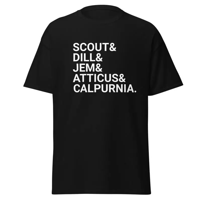 Scout Dill Jem Atticus To Kill A Mockingbird Cast T-Shirt