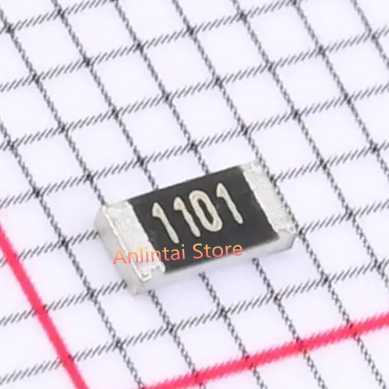100PCS  SMD Resistor 1101 9101 1802 3302 6811  0805  1206  1210 1812  2010  2512   ±1% Thick Film Resistor