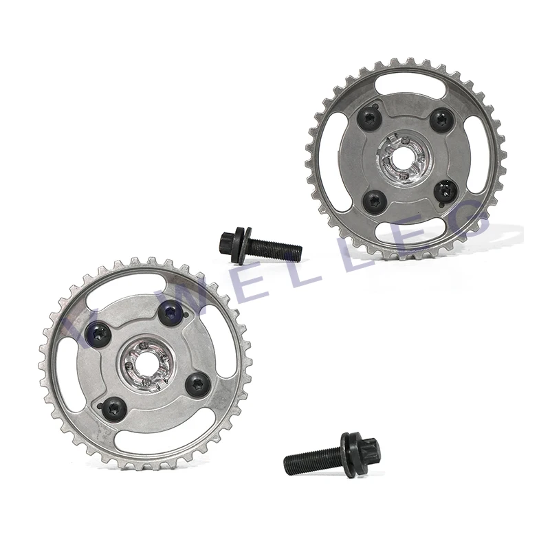 1613709180+1613709280Engine Camshaft Gears for peu geot 2008 4008 Citroen C4L C3-XR Intake and Exhaust Camshaft Gear Combination