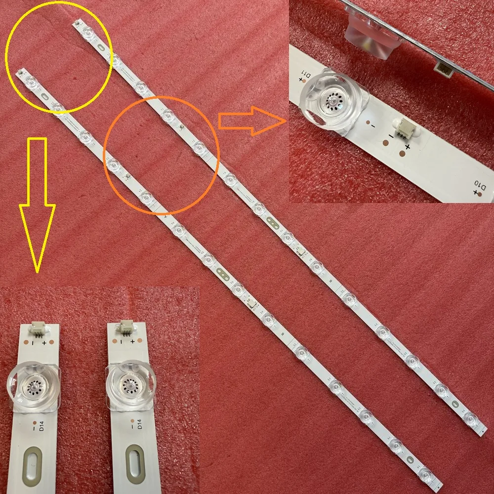 

LED backlight Strip 14LED For Hisense 43H6500G 43R6000GM 43A603AMV 43R6E3 43h6g 43R6090G 43H6570G JL.D425E1330-003AS-M SVH425A11