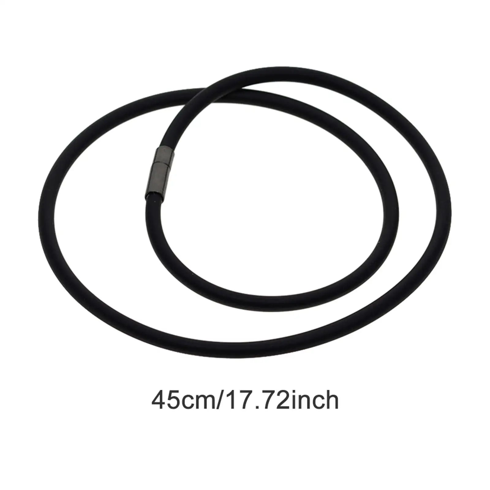 Soft Silica Gel Necklace Rope Chain for Jewelry Making Bracelet Extension and Pendant Accessories