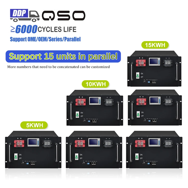 

Qishou Server Rack 48V Lifepo4 Battery 100Ah 300Ah 48 V Volt 48Volt 51.2V 15Kw 10Kwh 10Kw Solar Lithium Ion Batteries 48V 200Ah