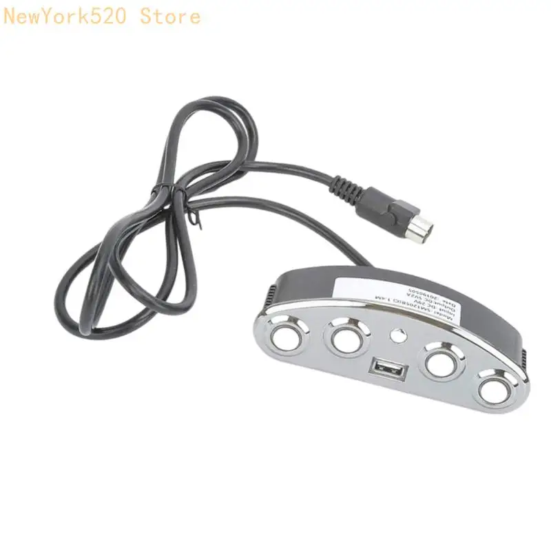 مفاتيح كرسي الطاقة N84C مع منفذ الشحن USB 5 زر التحكم في اليد