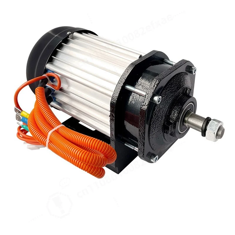 48V 60V 3000W Pure Copper Brushless Central Motor Electric Tricycle Engineering Vehicle Drive Motor