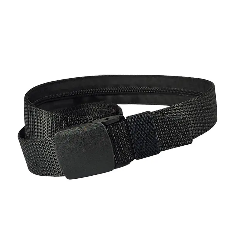 Travel Security Belt Travel Anti-Theft Belt With Cash Pocket Security Money Belt For Valuables Cashsafe Anti-Theft Wallet Safe