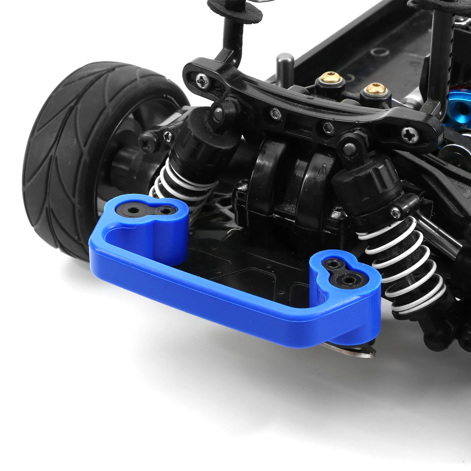 TAMIYA TT02 TT01 Maniglia del telaio Paraurti posteriore per TT-01 TT-02 1/10 RC Auto Parti di aggiornamento Accessori