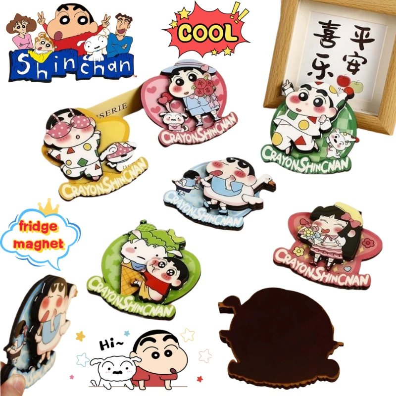 

Crayon Shin-chan Boochan Cartoon Cute Refrigerator Magnet Home Personalized Creative Magnetic Decoration Sticker Gift Wholesale