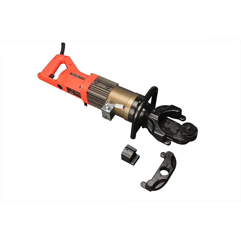 Construction site round steel square steel thread handheld portable hydraulic
