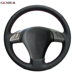 Hand-stitched Black Artificial Leather Car Steering Wheel Cover For Subaru Tribeca 2007-2014 B9 Tribeca 2006-2007