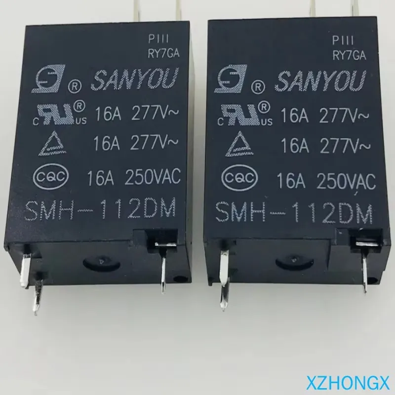 Novo relé 16A SMH-112DM DC12V