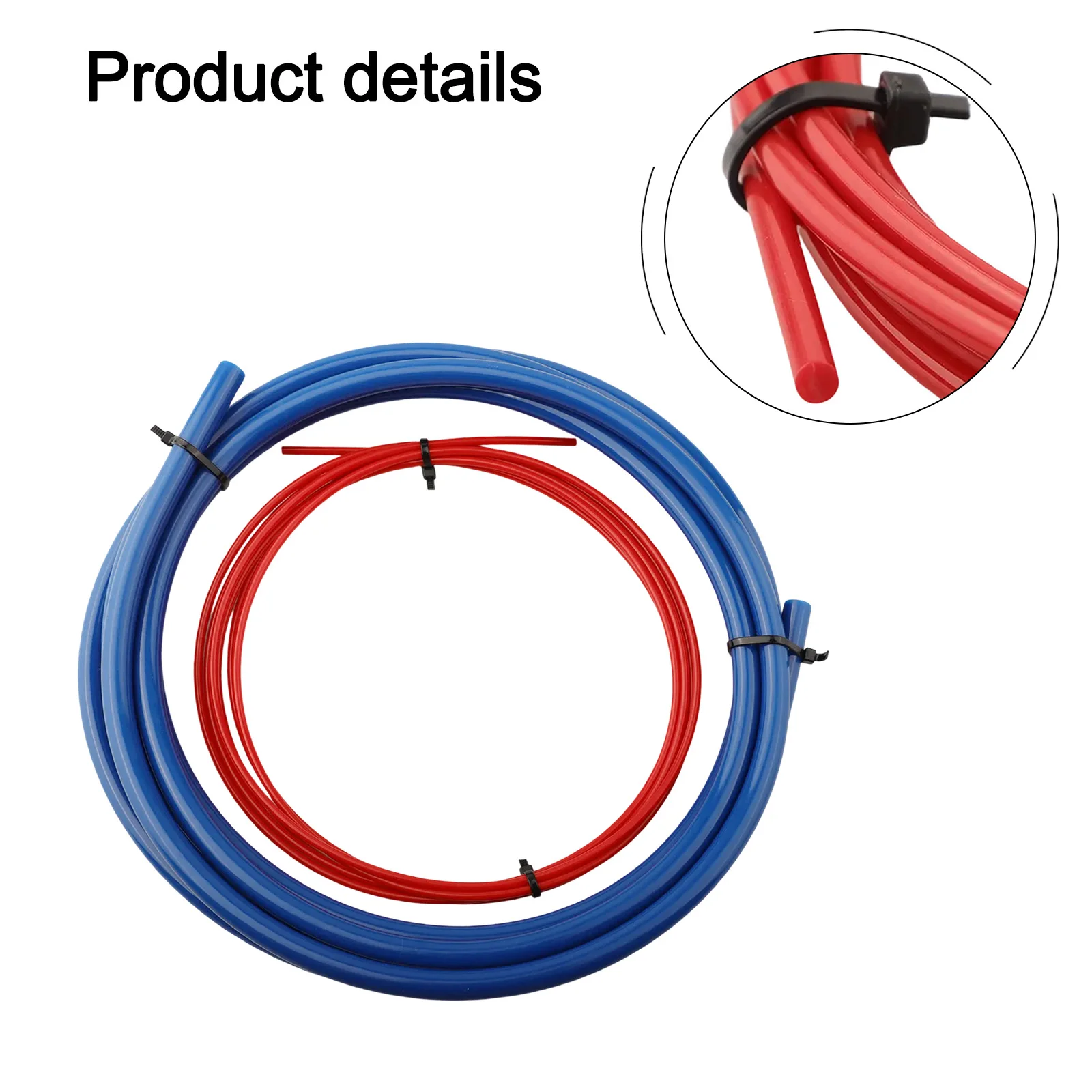 

Built-in Copper Tube Bending Strip Air Conditioning Pipe Bender Kit PE Plastic 1/4(Red), 5/8(Blue)