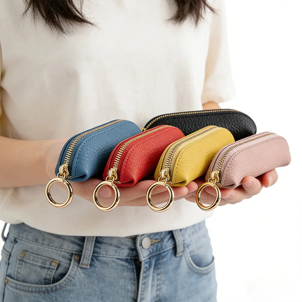 Leather Coin Pouch …