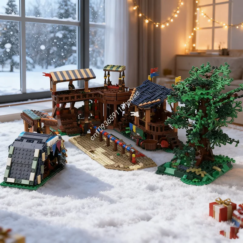 

2064pcs MOC The Great Tournament Alternate Build Model Building Blocks Christmas Gift Construction Toy DIY Creative Idea Brick