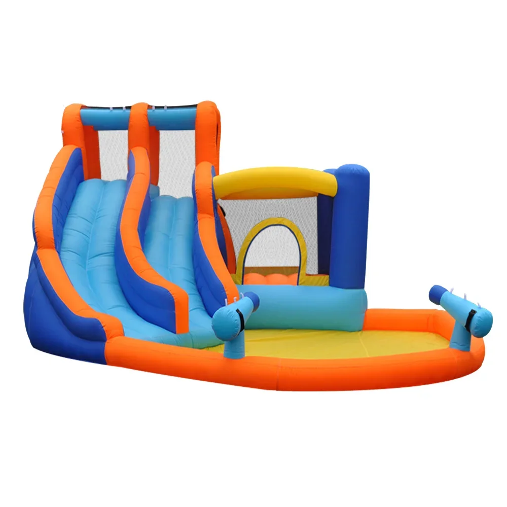 Newly Upgraded Commercial PVC Inflatable Water Ski Pool Large Indoor Jumper Castle Family Trampoline Park Children's Sports