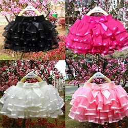 Baby Girl Mini Tutu Skirts Summer Kids Rainbown Pettiskirts Little Girls Evening Party Tulle Dress Children Ballet Dance Clothes