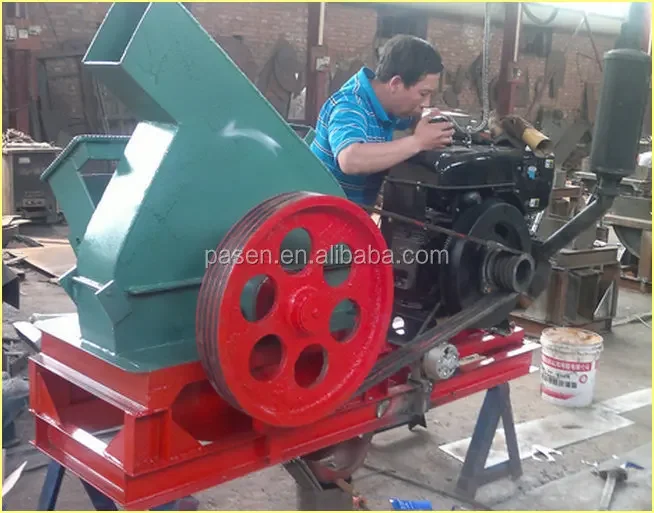 Diesel Driven Wood Chipper Wood Chipping Machine Wood Chips Making Machine