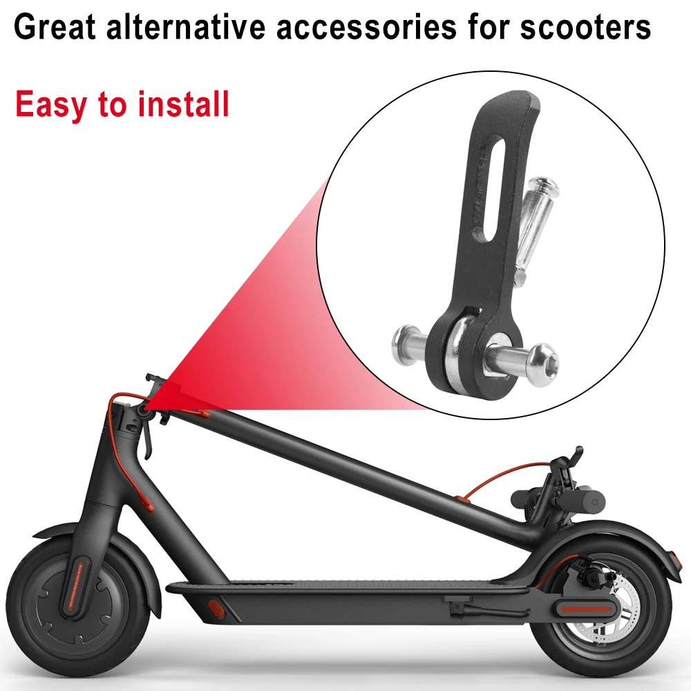 For Xiaomi/Mijia M365 Electric Scooter Hardened Steel Lock Fixed Bolt Folding Pothook Hinge Bolt Sets Shaft Locking Screw Parts