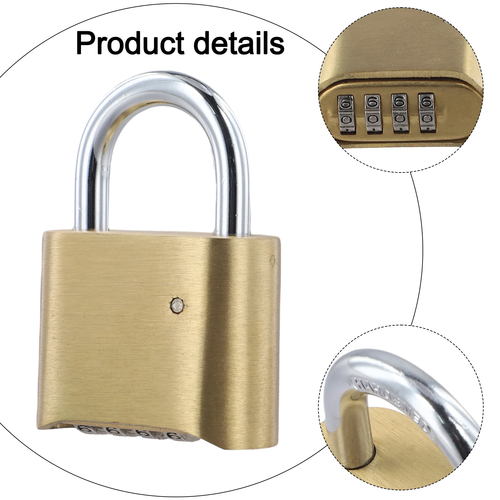 

Digital Lock As Shown In The Picture Security Lock Locking Mechanism Protecting Bicycles Four-Digit Combination Outdoor Security