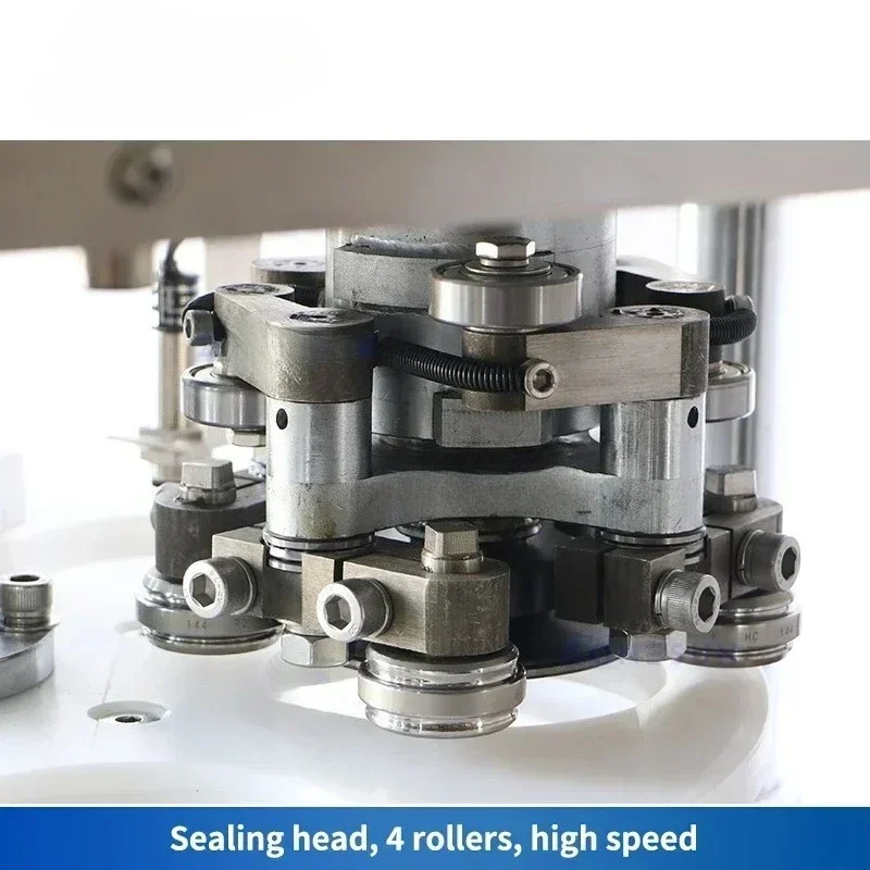 Automatic Tin Sealer Canning Can Seaming Machine Seamer Canned Snacks Food Packing Equipment ZS-AFK300