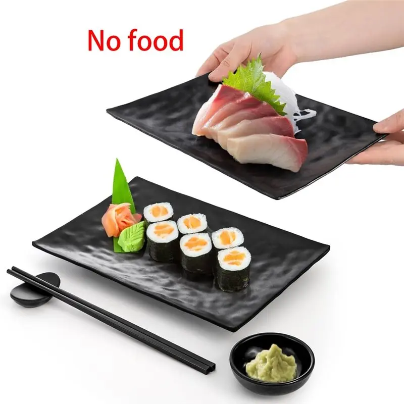 ABRU-1Set/16Pcs Sushi Plate Set Sushi Serving Dish Sushi Tableware Set Tableware Set Sushi Tableware Set Japanese-Style Tablewar view 5