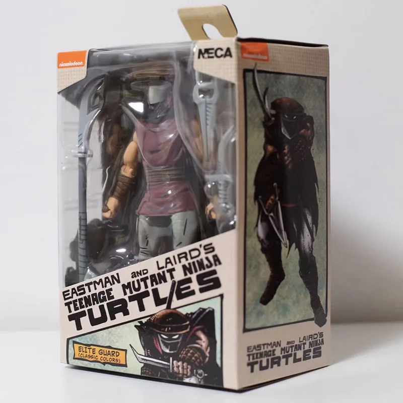 Elite Guard Colori Classici Teenage Mutant Ninja Turtle NECA 54444 TMNT Action Figure Figuras Giocattoli Anime 7-Pollici Modello Originale